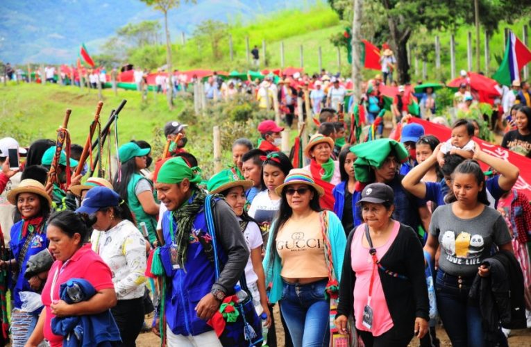 Colombia: Indigenous mobilisation for peace Colombia: Indigenous mobilisation for peace